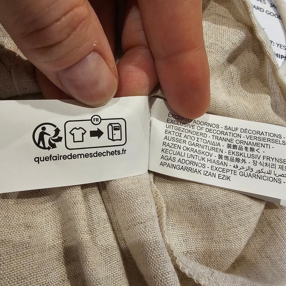Zara XS Linen Blend Peplum Cami Top Cottagecore Coquette Romantic Milkmaid - Picture 6 of 13